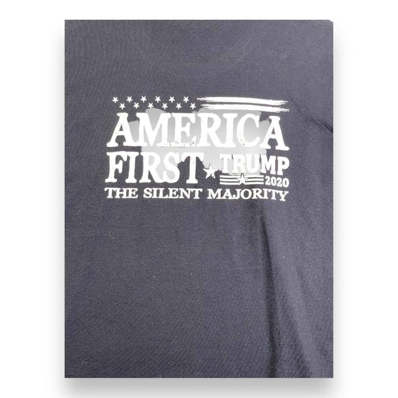 America First Donald Trump Republican The Silent Majority Mens T-Shirt Size XL - Picture 6 of 7